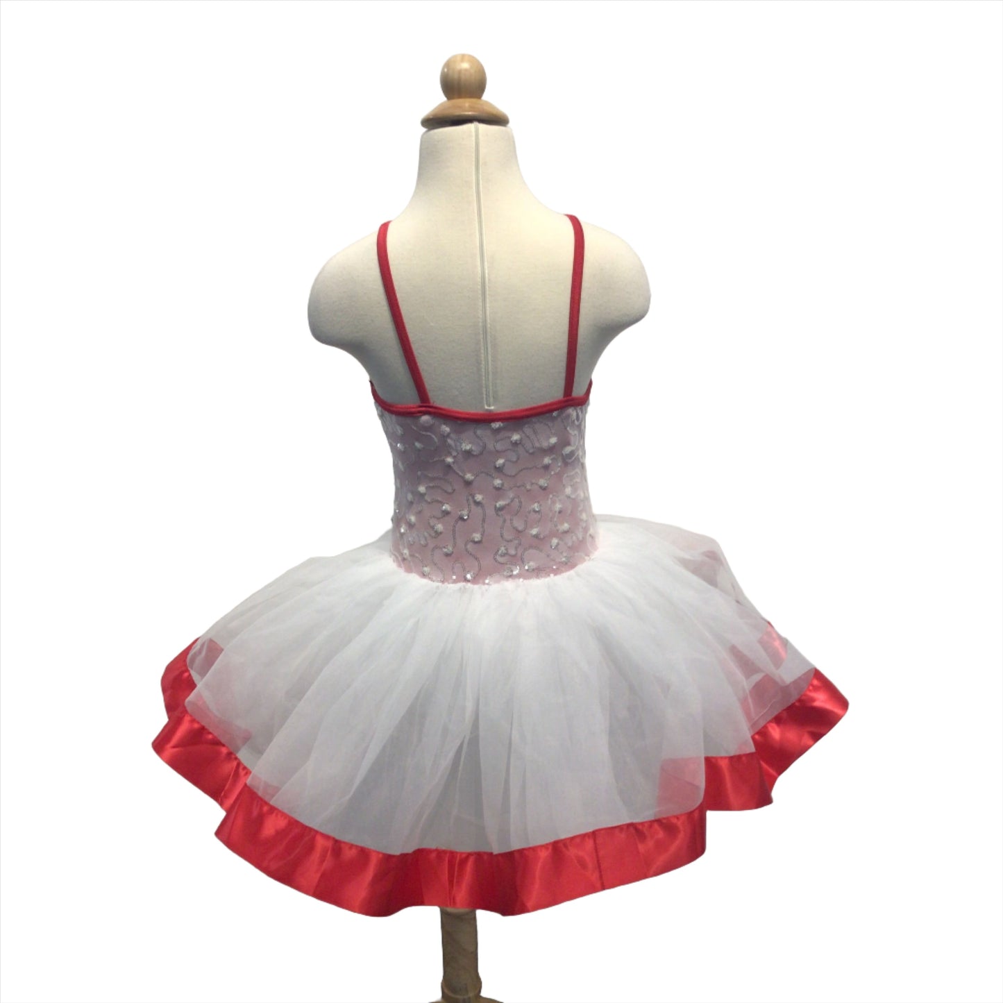 Red and White Tutu