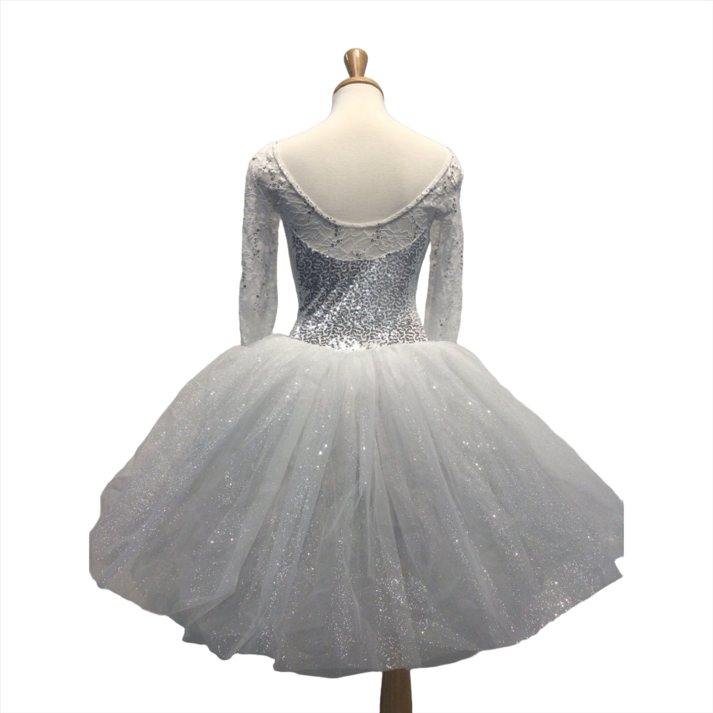 White Long Sleeve Romantic Tutu