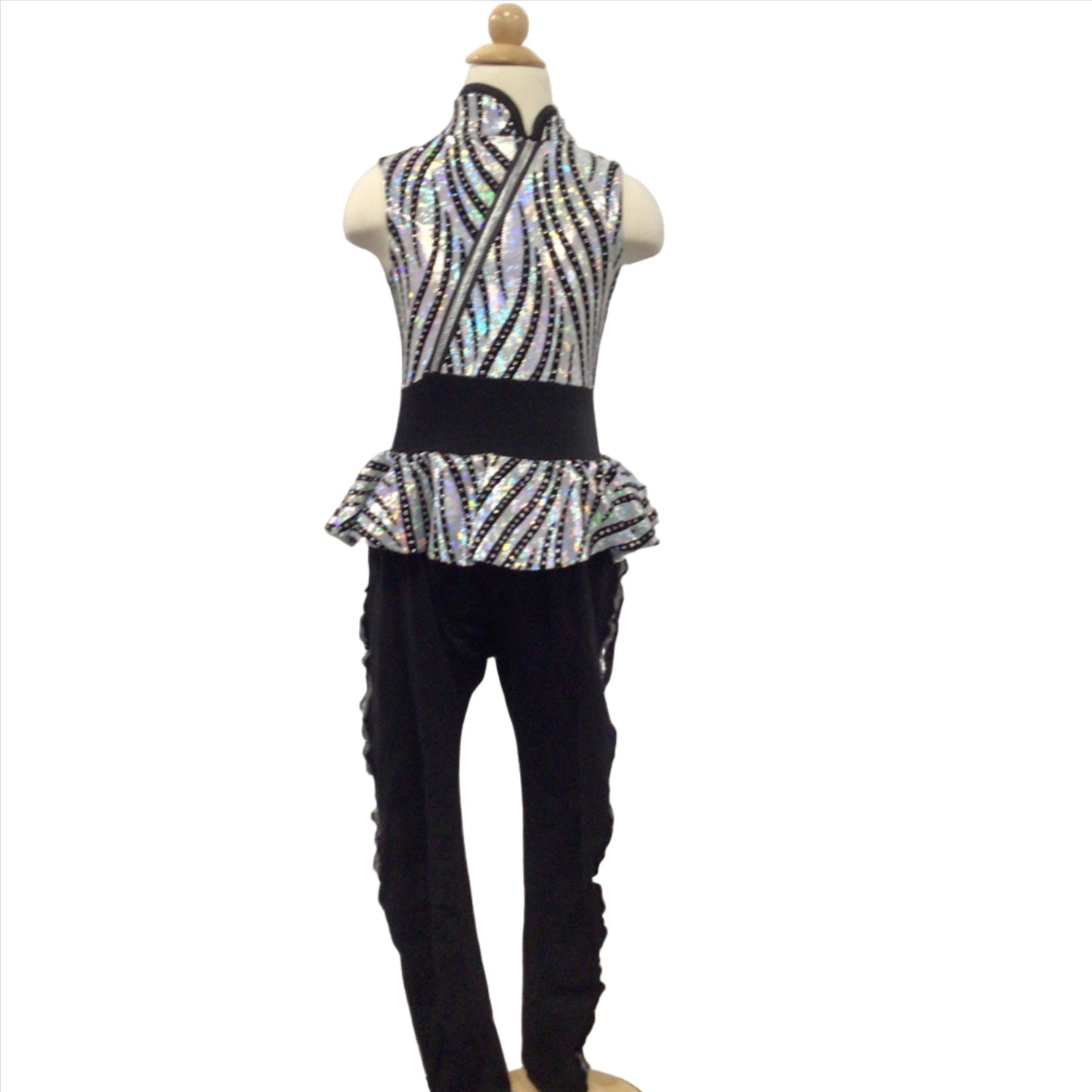 Black and Silver Two Piece Jazz