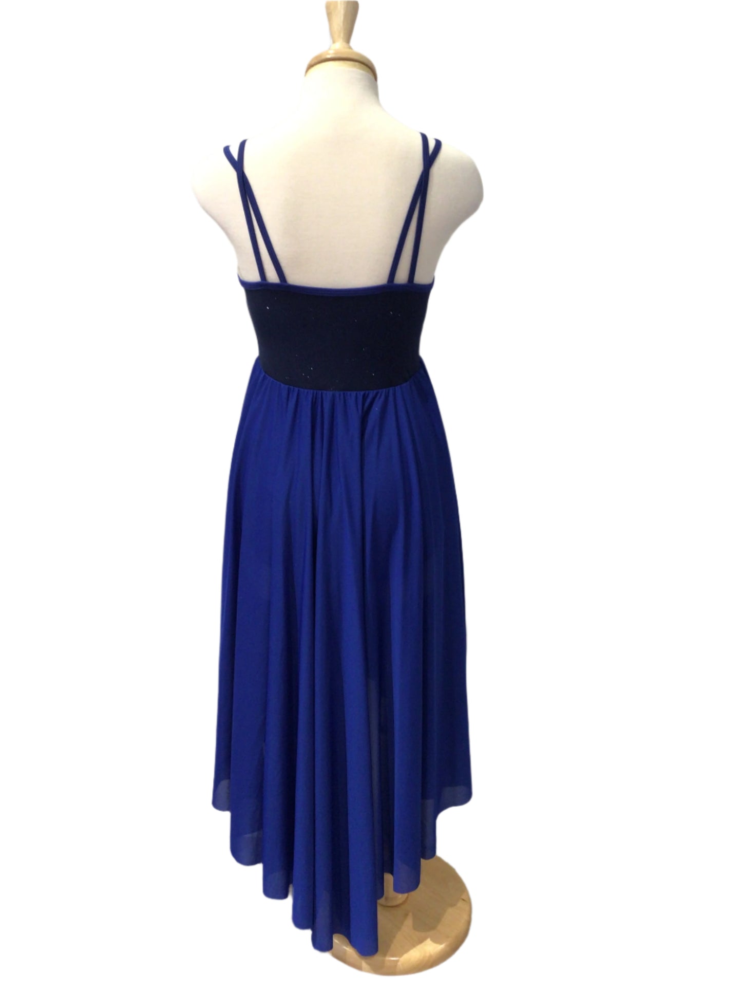 Royal Blue Long Ballet Dress