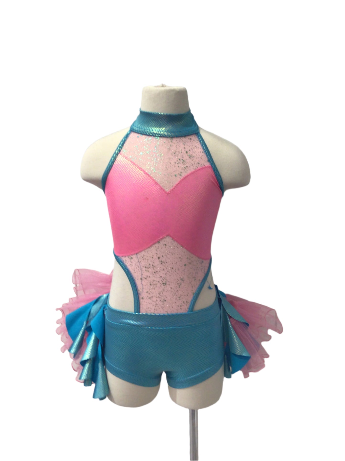 Blue and Pink Mermaid