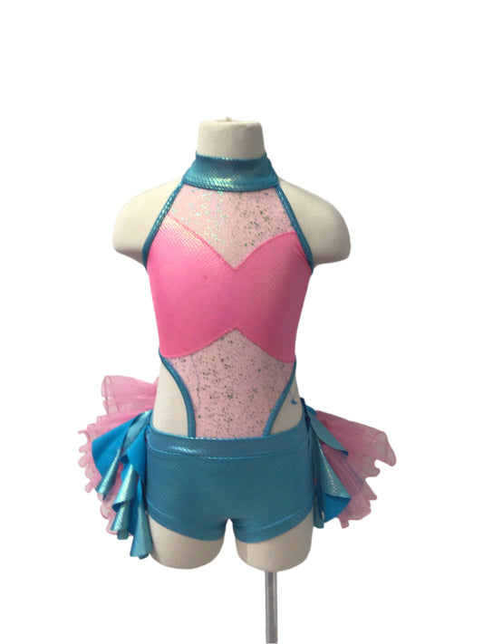 Blue and Pink Mermaid