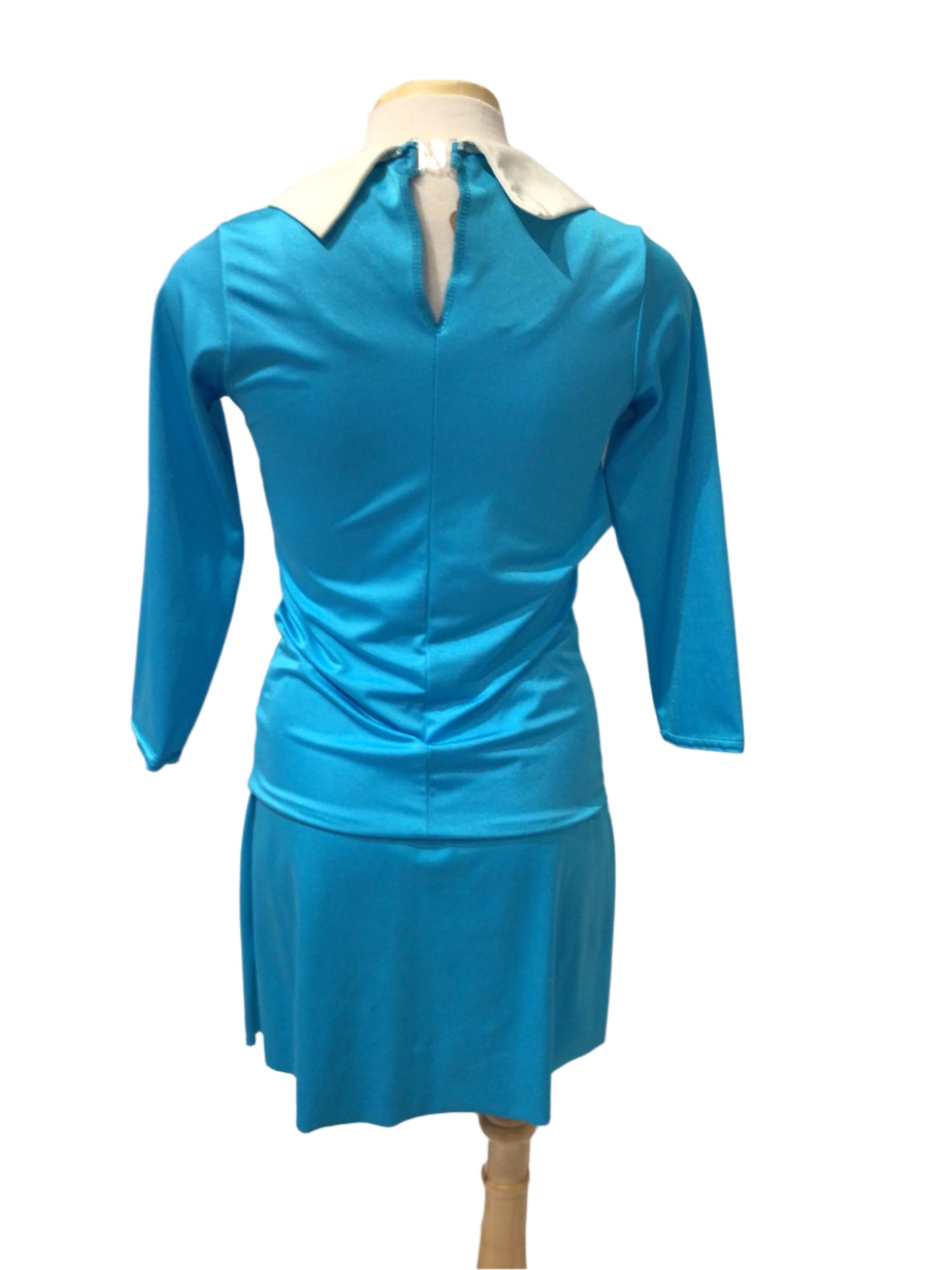 Blue AIrline Attendant