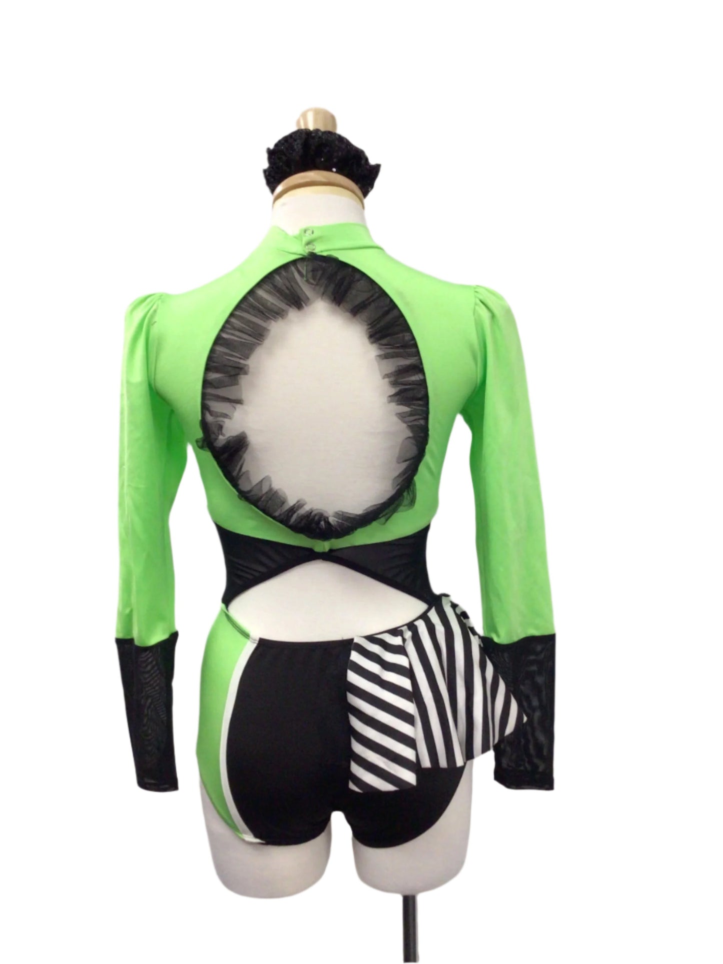 Neon Green and Black Jazz