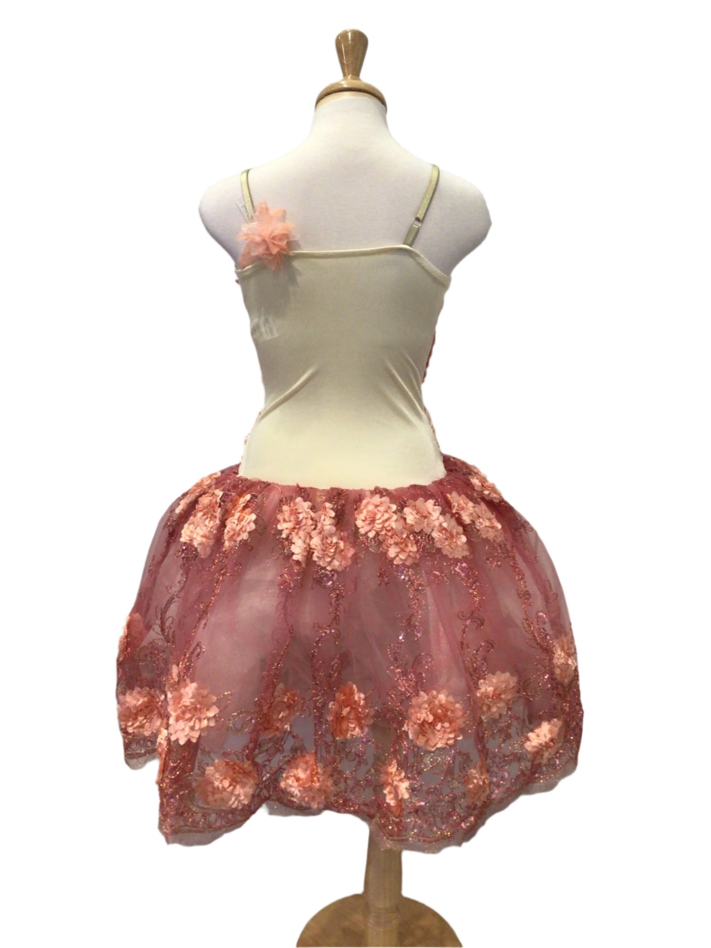 Pink Blush Rose Romantic Tutu