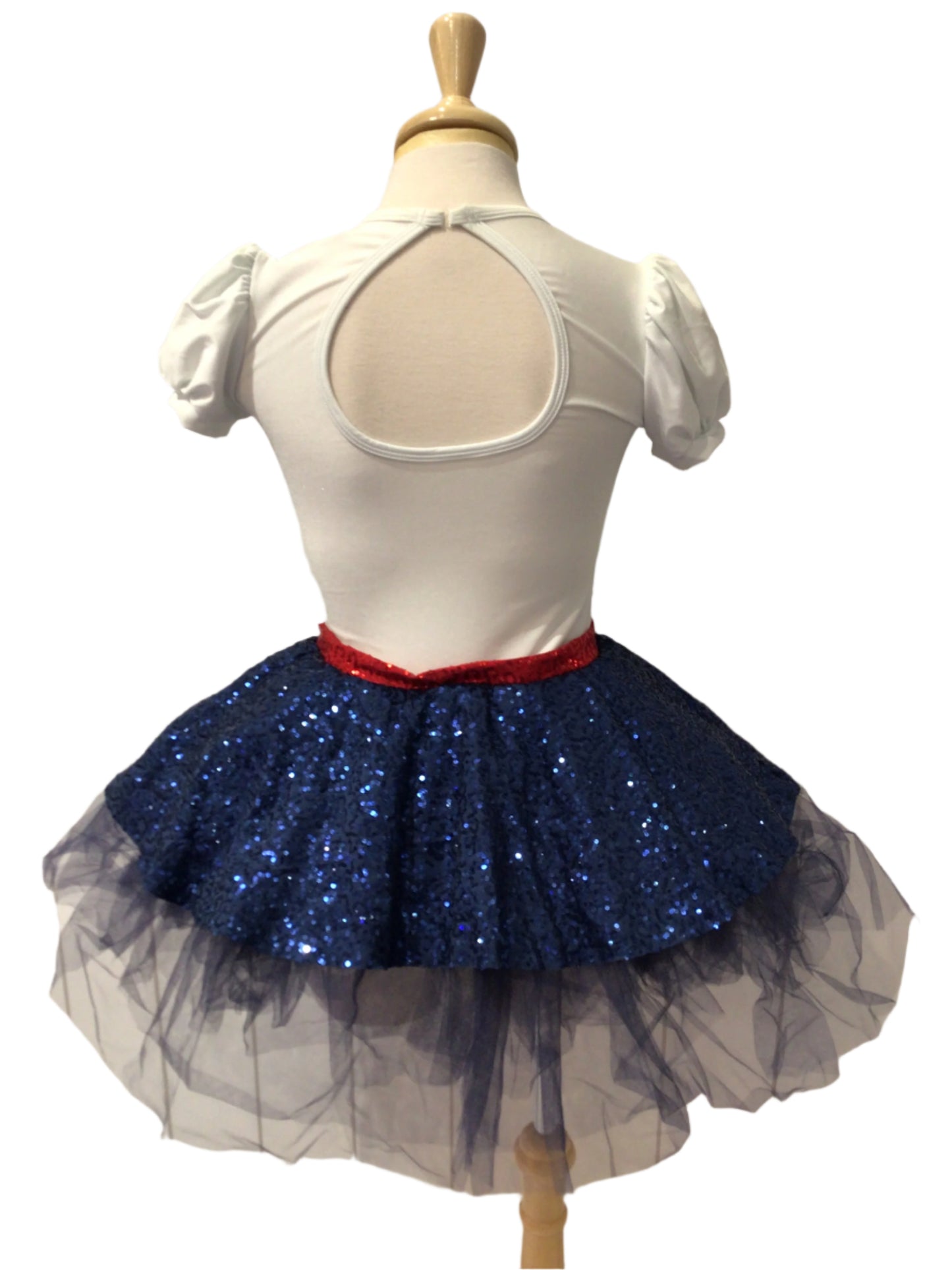 Red White and Blue Jazz Dress