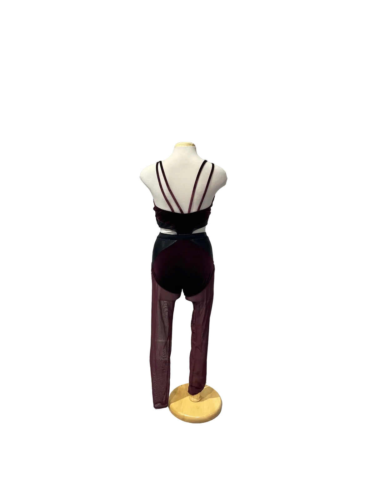 Dark Red Velvet Costume