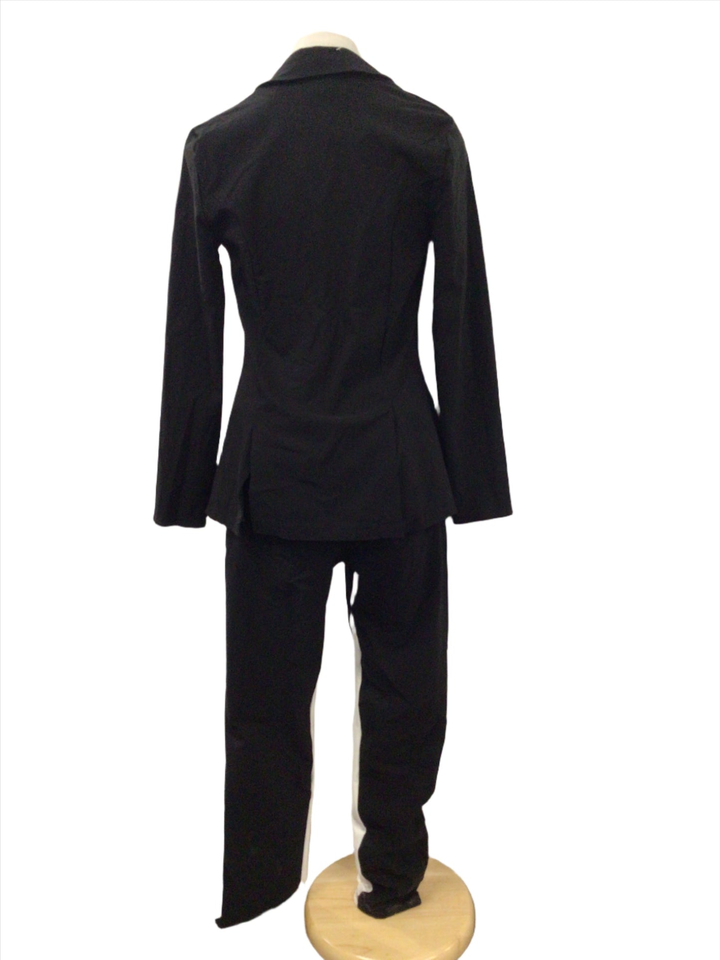 Black and White Unitard Suit