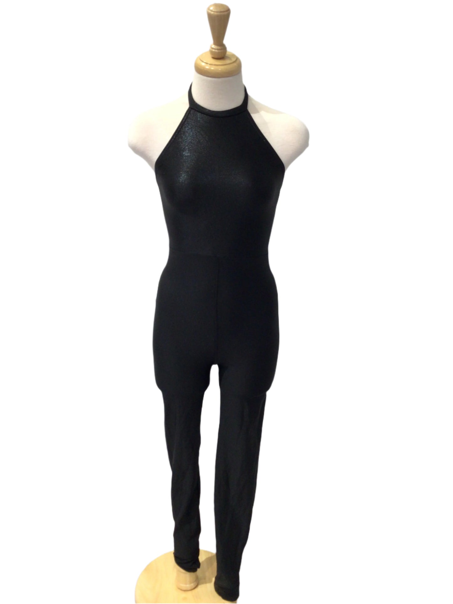 Black Halter Unitard