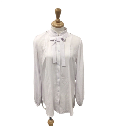 White Contemporary Blouse