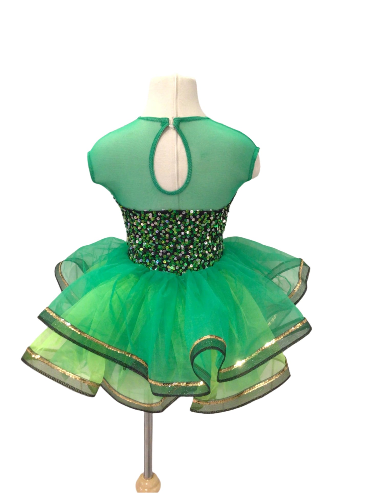 Green Sparkle Frog Tutu