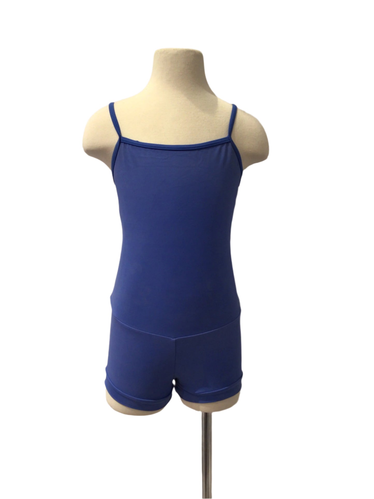 Periwinkle Spaghetti Strap BIketard