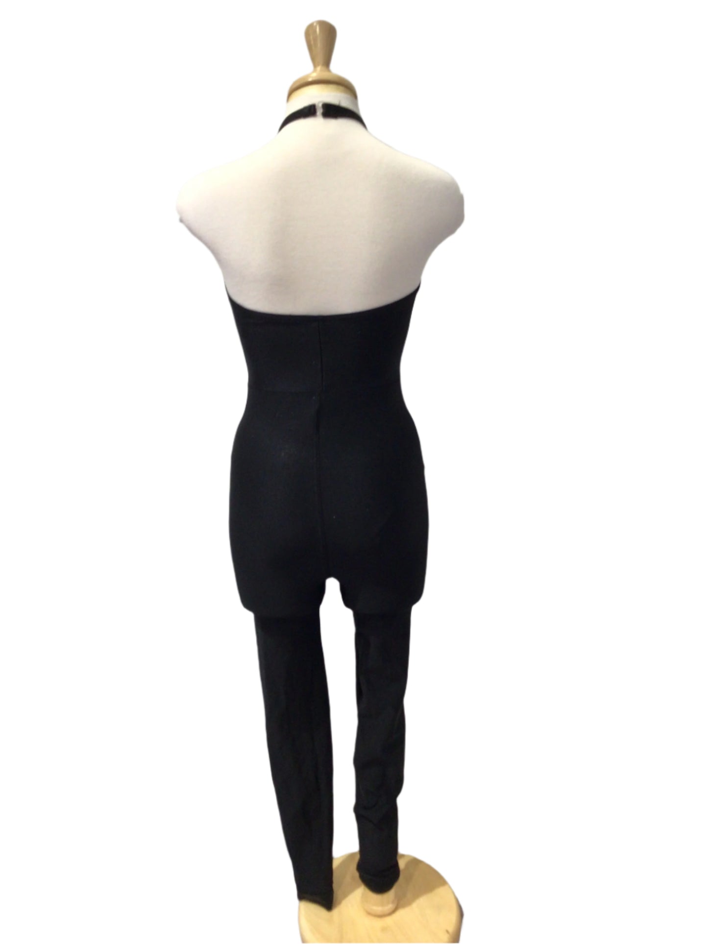 Black Halter Unitard