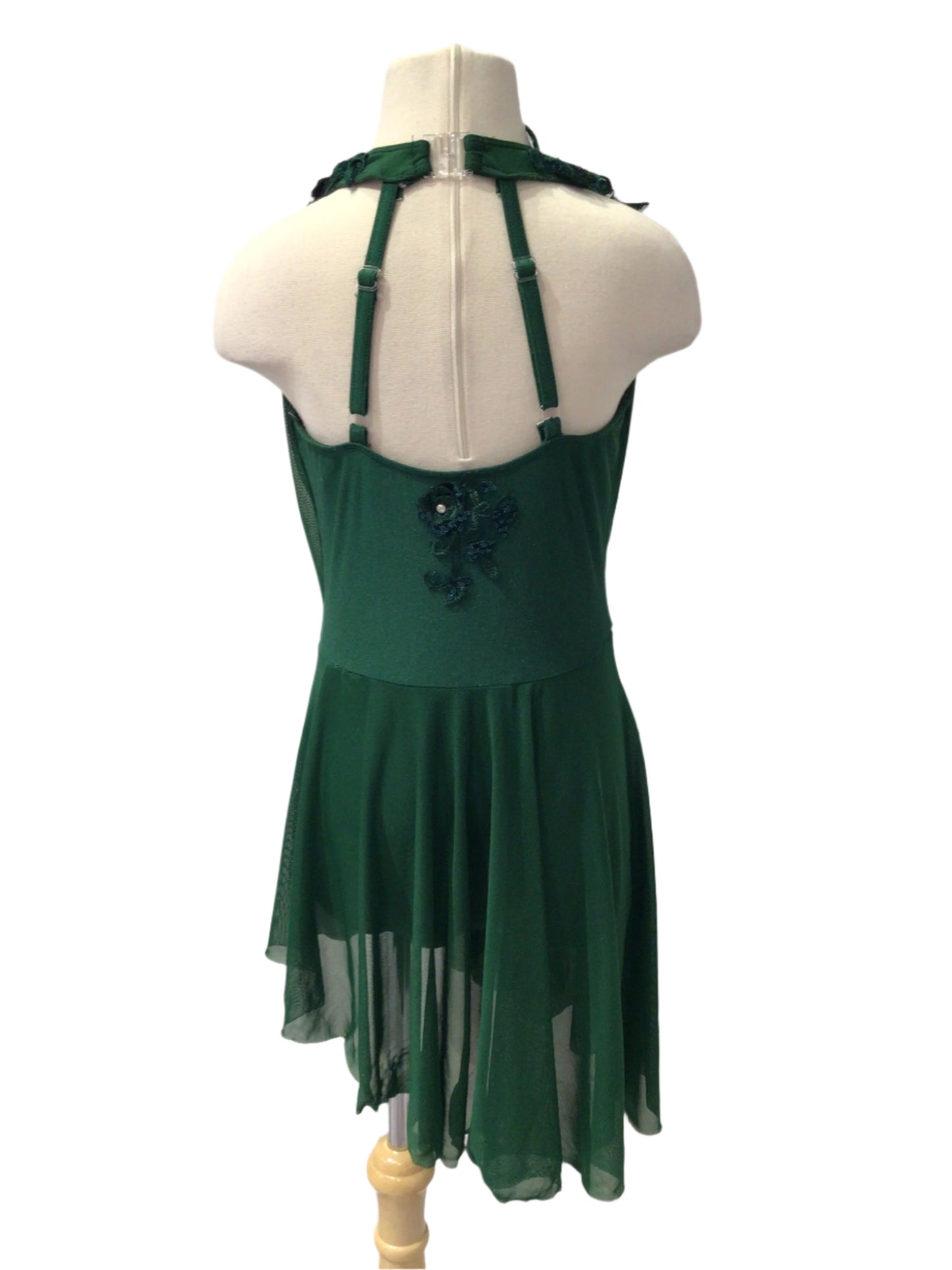 Forest Green Ballet Dress