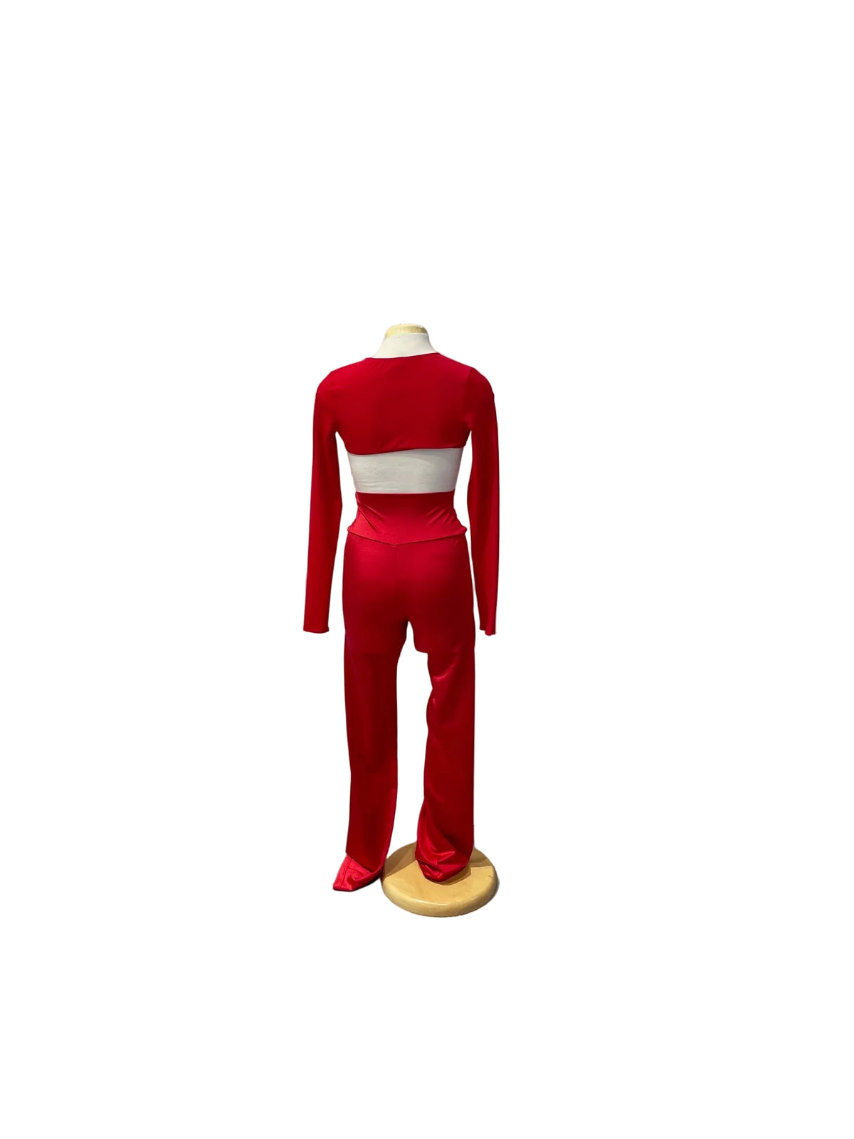 Red Two Peace Costume