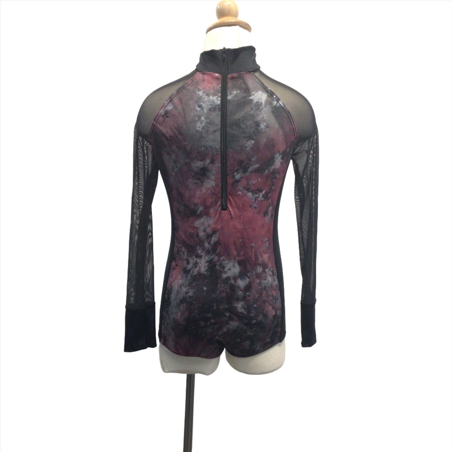 Black Long Sleeve Modern Bodysuit