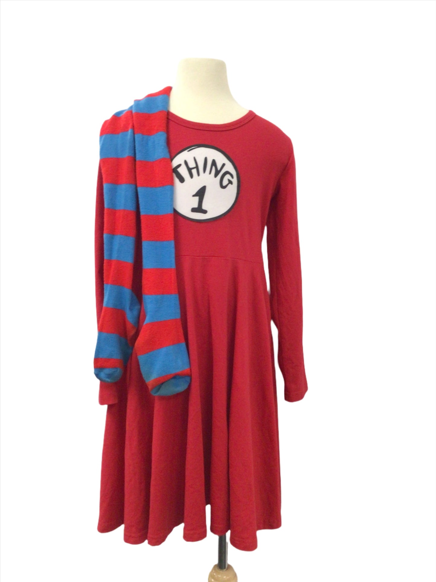 Thing 1 Character Costume Cat in the Hat