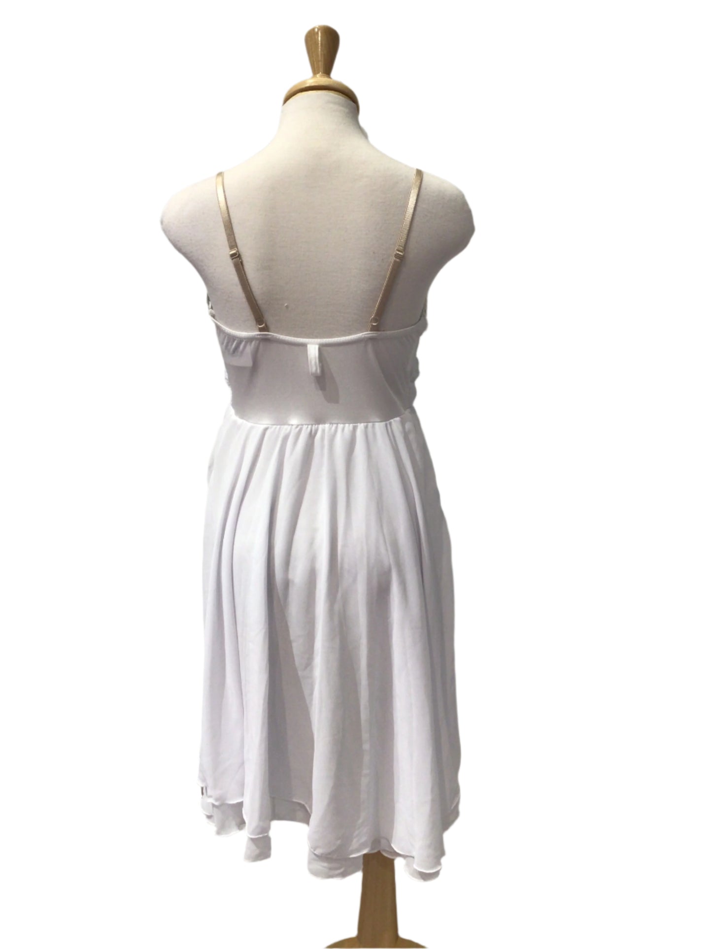 White Empire Waist Ballet Dress