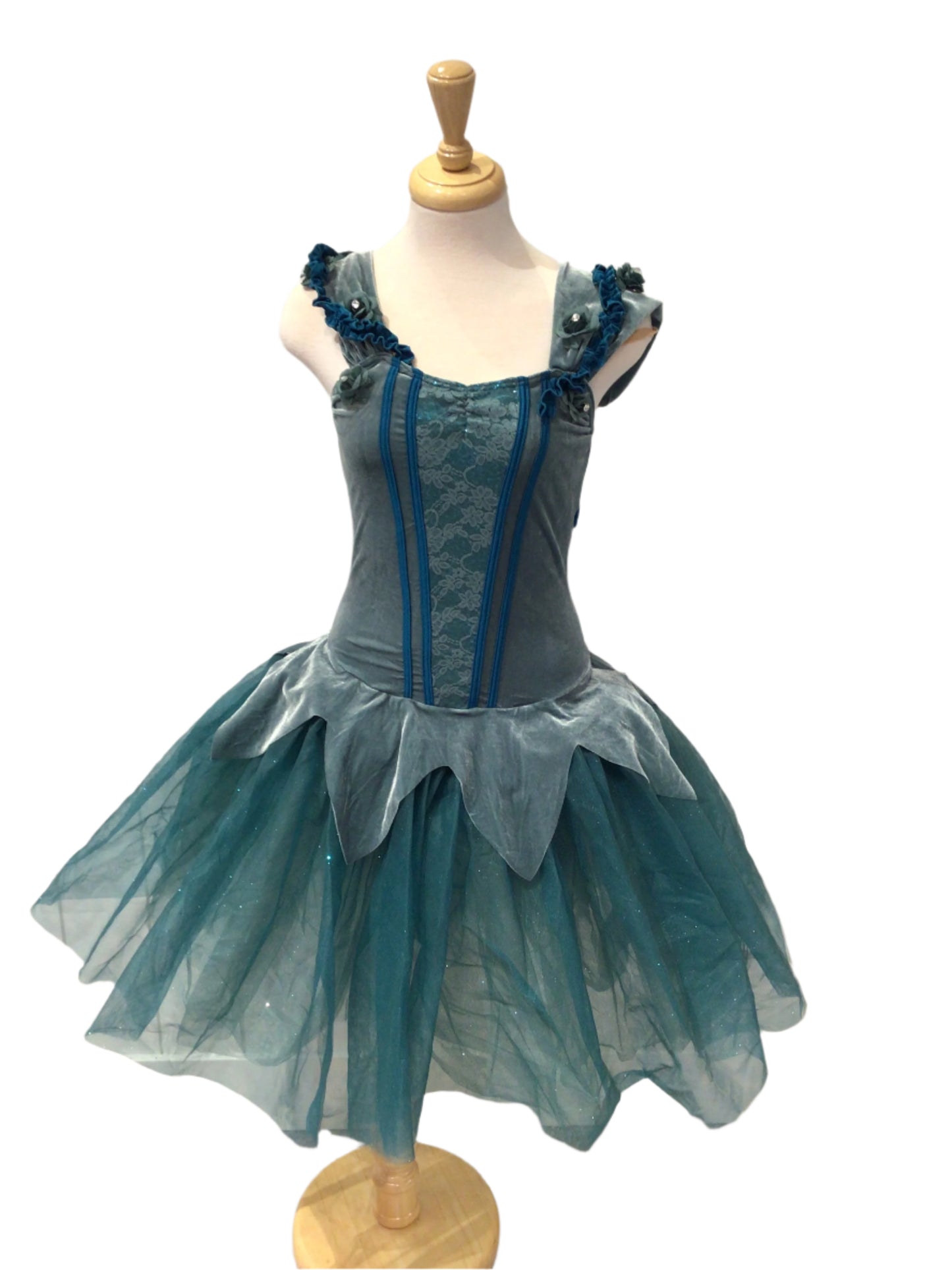 Velvet Sage Green Romantic Tutu