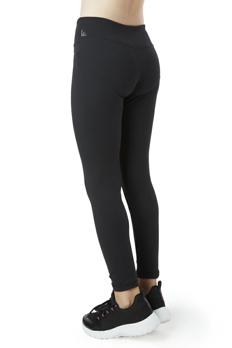 Liakada Dancewear-Girls Essential Black Leggings