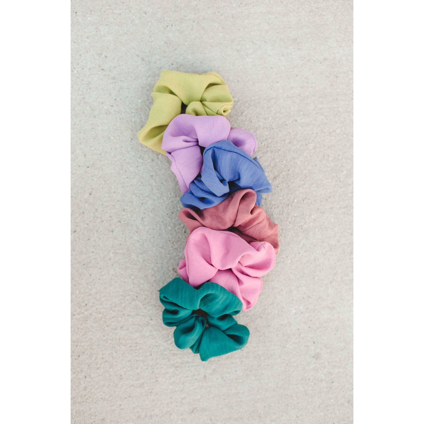 Solid Color Scrunchie