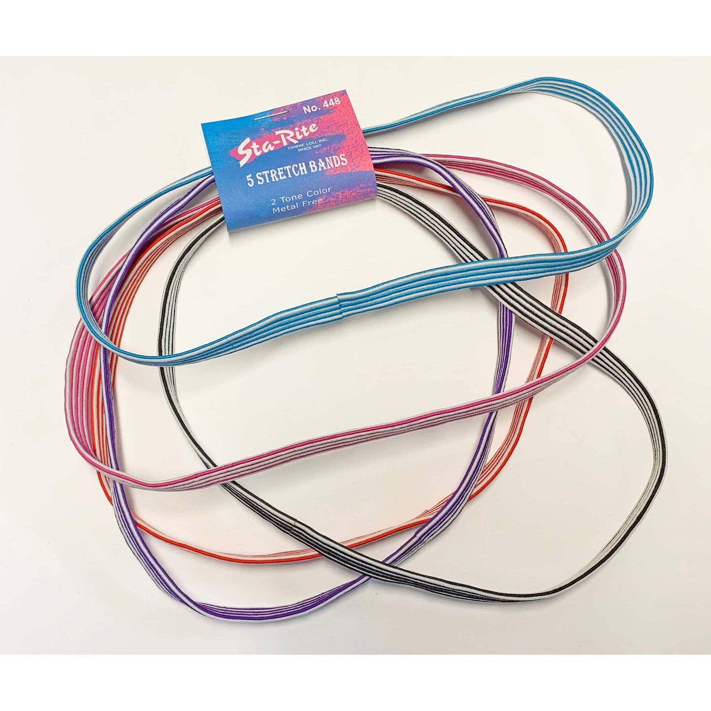 Stretch Headbands - 5 ct
