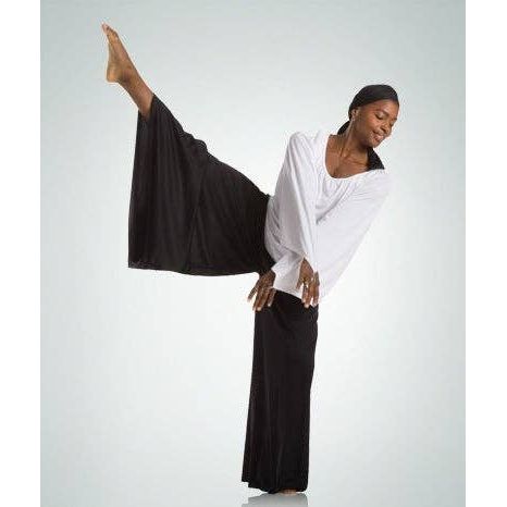 Extra Wide Palazzo Pants DEEP PURPLE /M