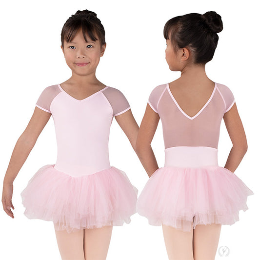 Cap Sleeve Tutu Leotard - Child