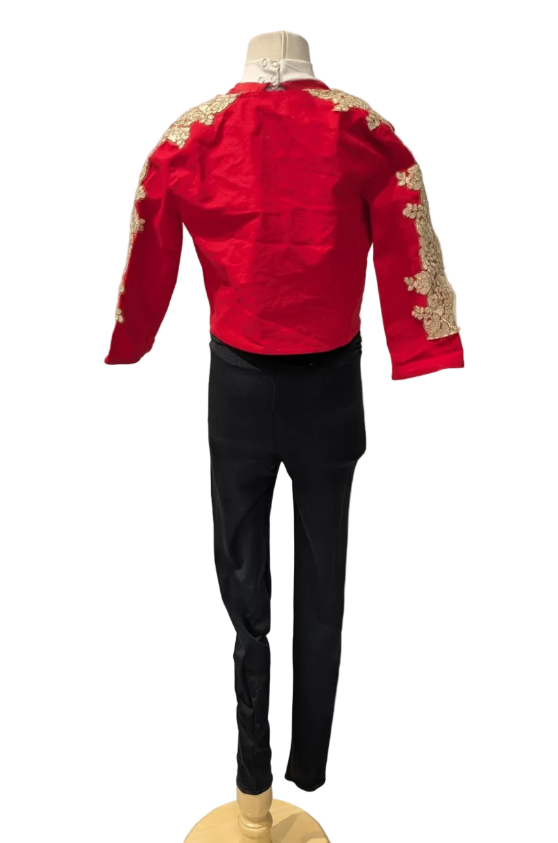 Red Jacket with Bowtie Unitard set