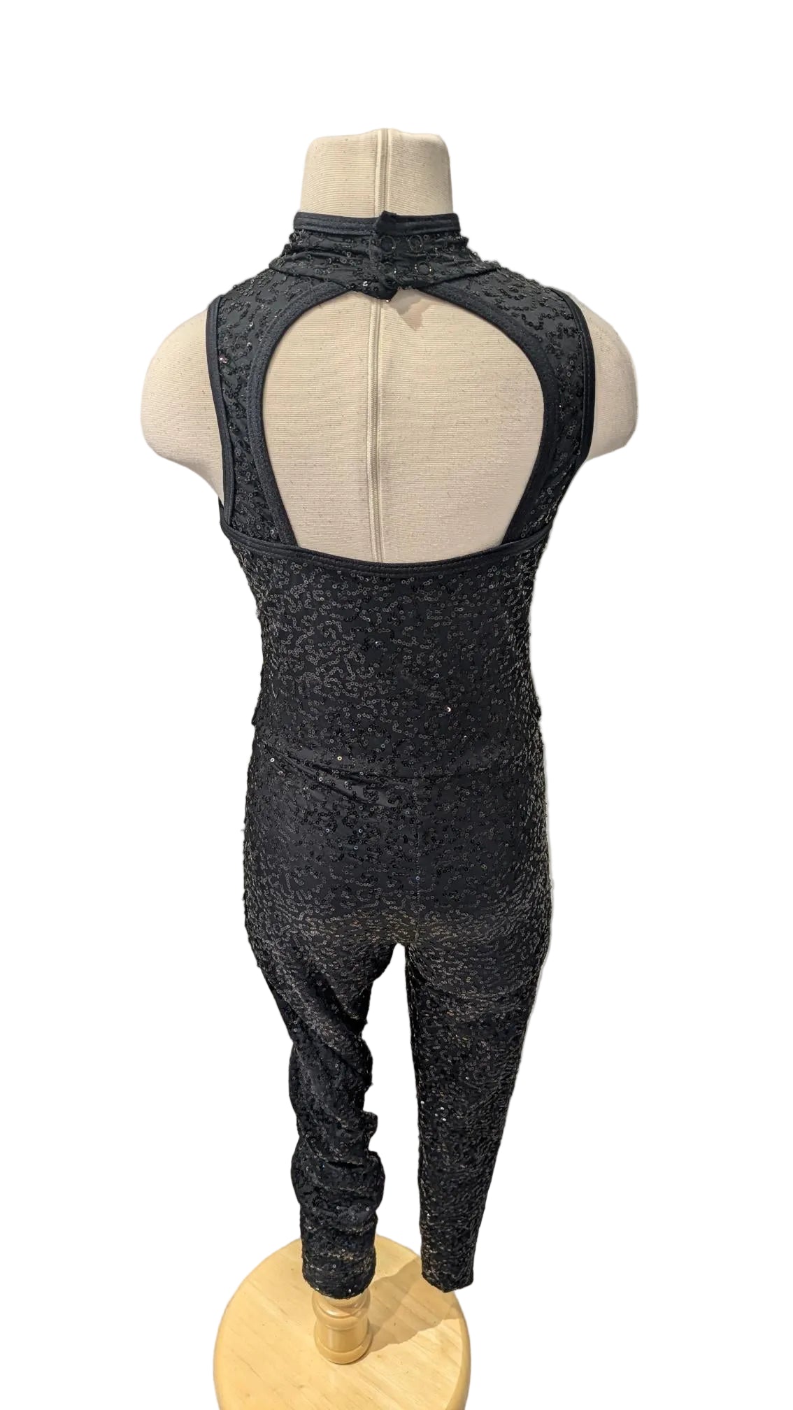 Black Sequin Unitard