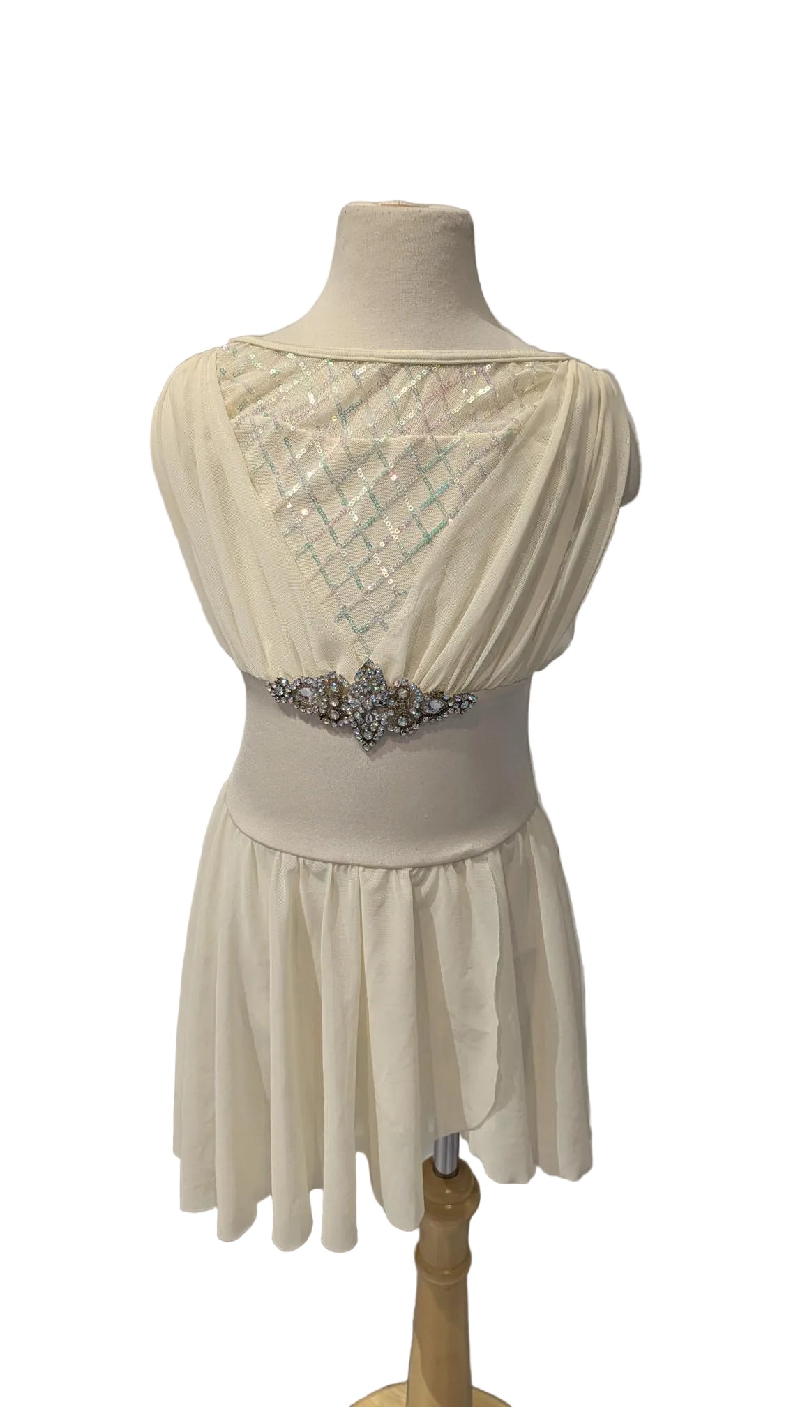 Beige Lyrical Dress