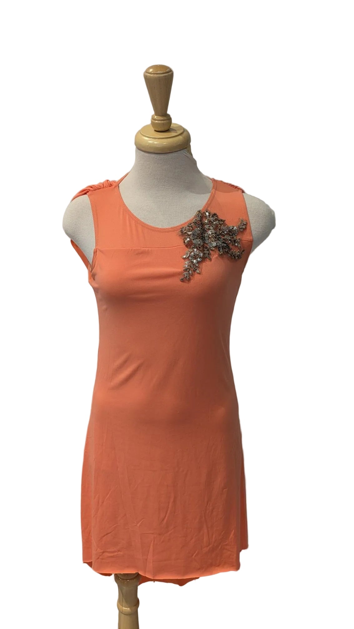 Peach Orange Lyrical Dress