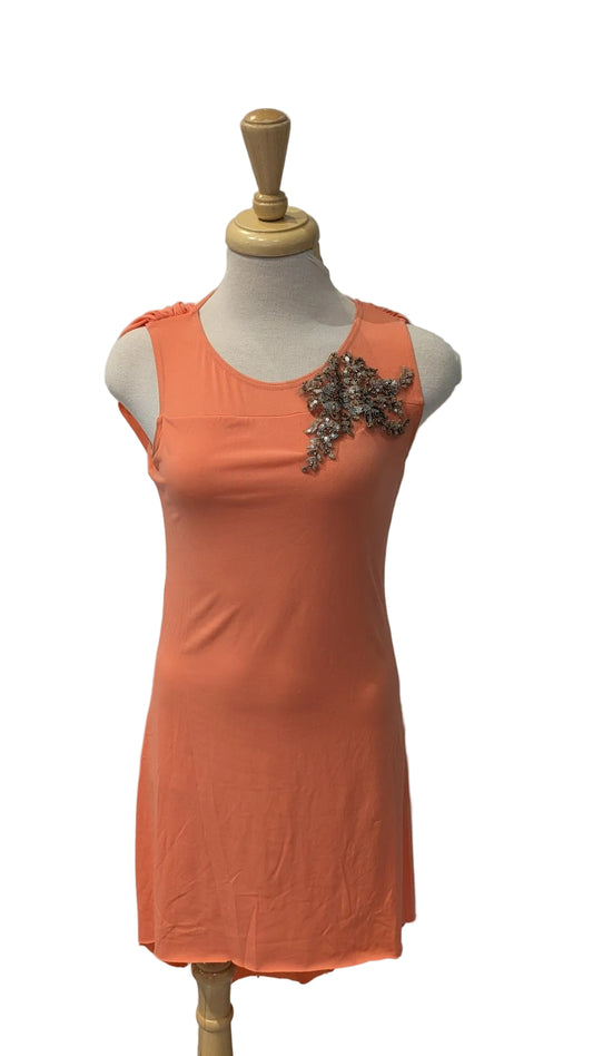 Peach Orange Lyrical Dress