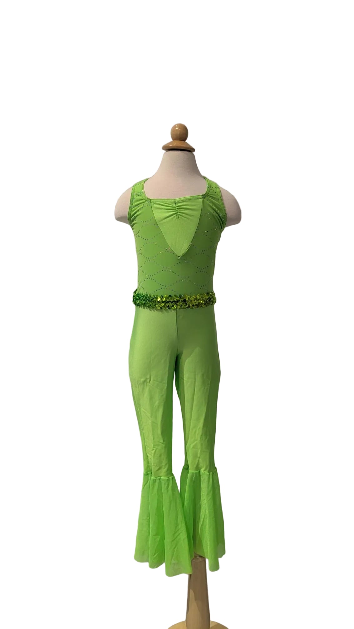 Neon Green Disco Costume