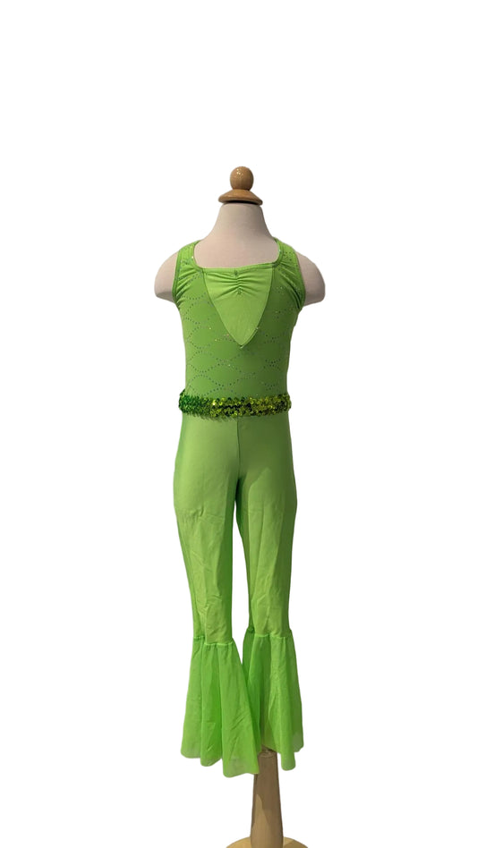 Neon Green Disco Costume