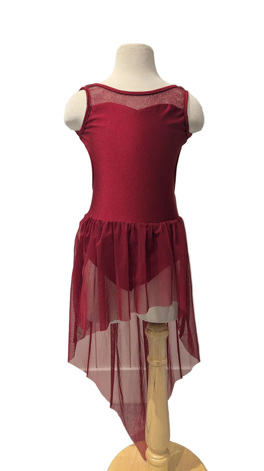 Ruby Red Firebird Lyrical Costume