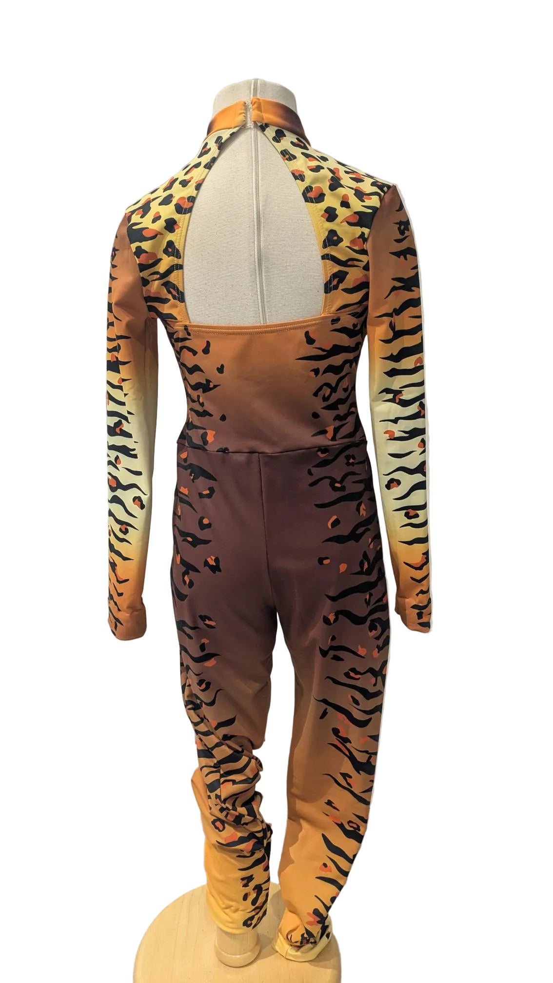 Long Sleeve Orange Tiger Bodysuit