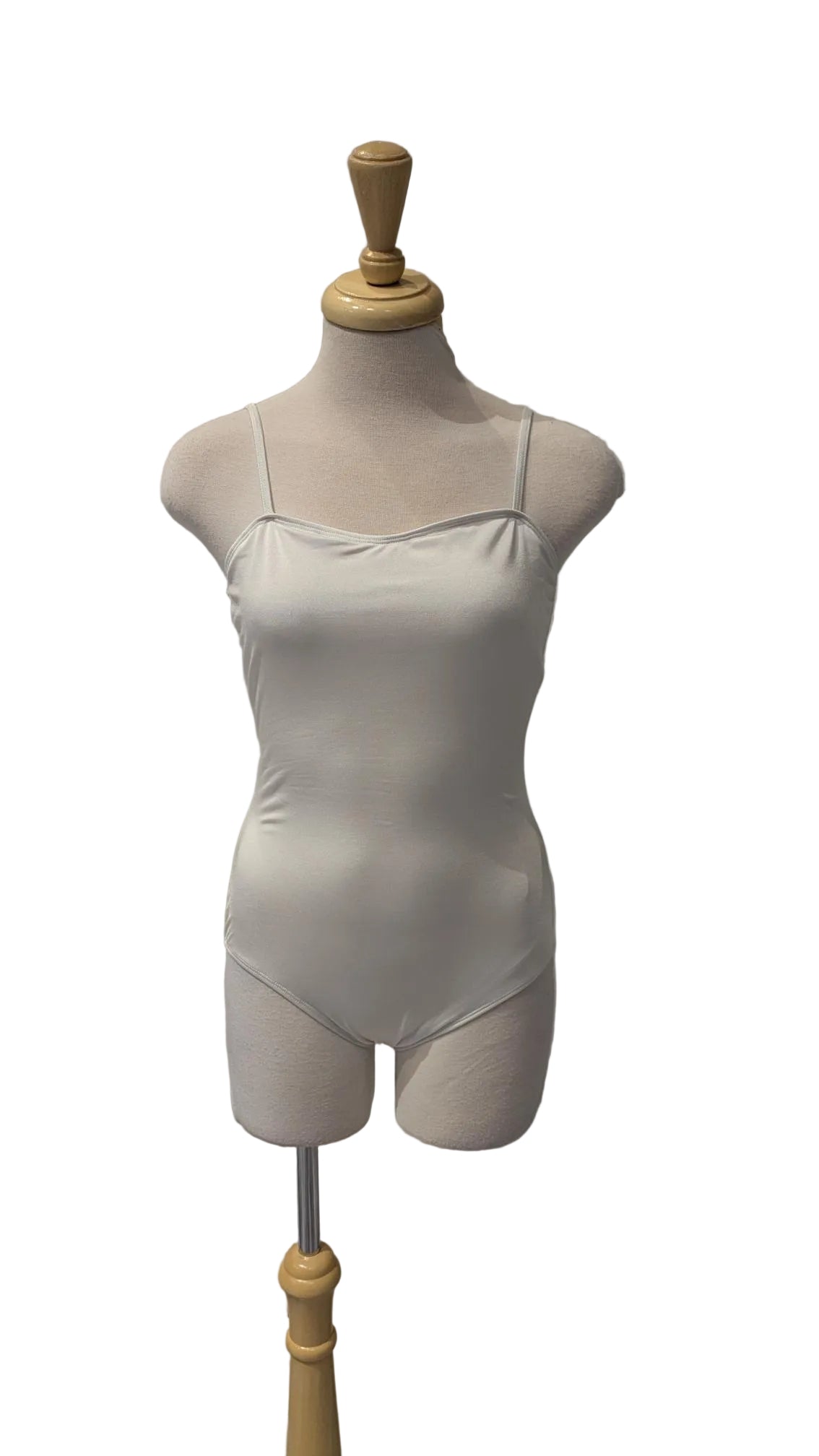 White Mesh Dress with a Camisole Bodysuit