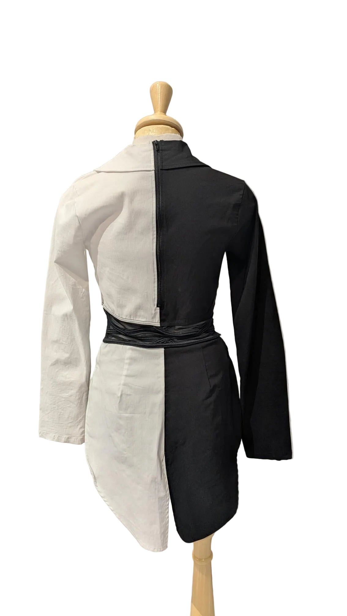 Black and White Long Sleeve Sparkley Jazz Leo