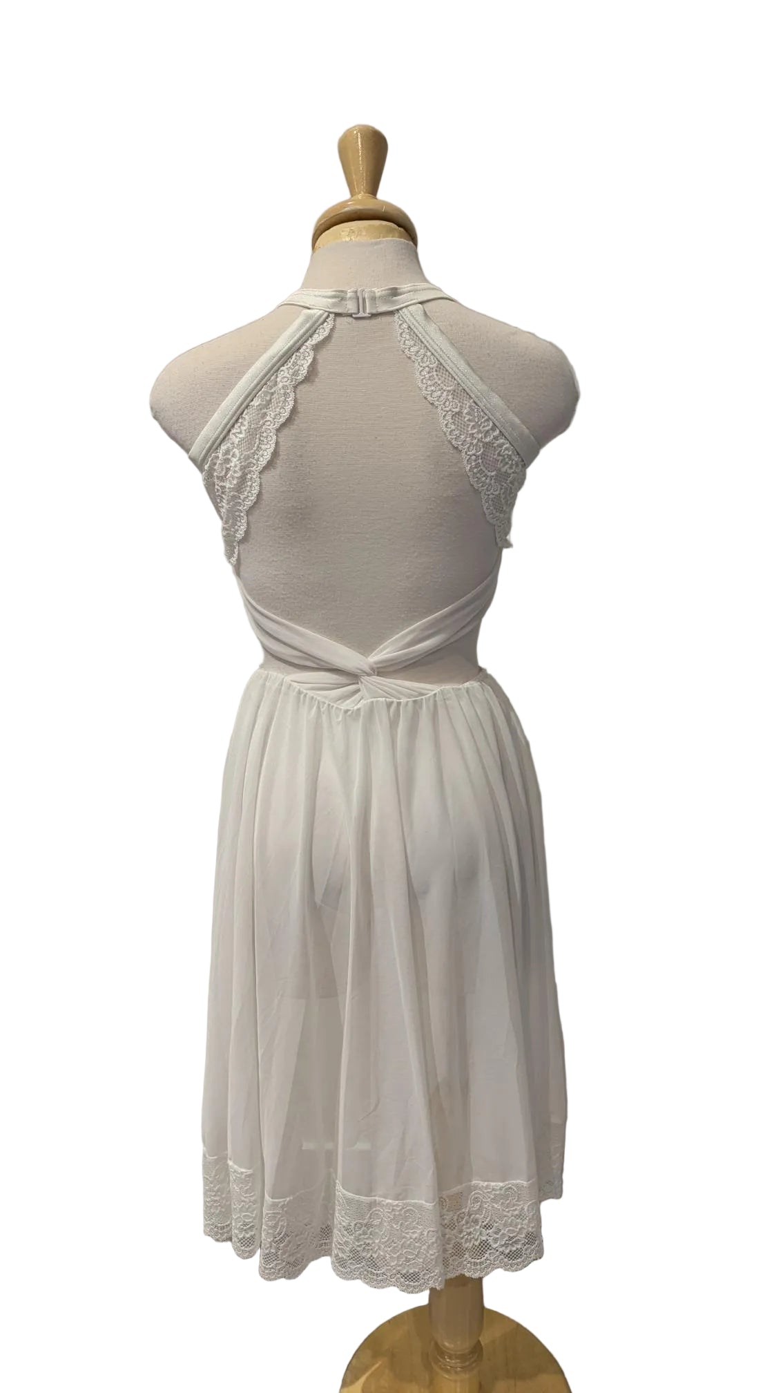 White Lace Long Dress