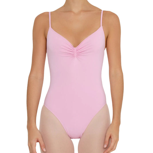 Bullet Pointe Pinch-Front Leotard