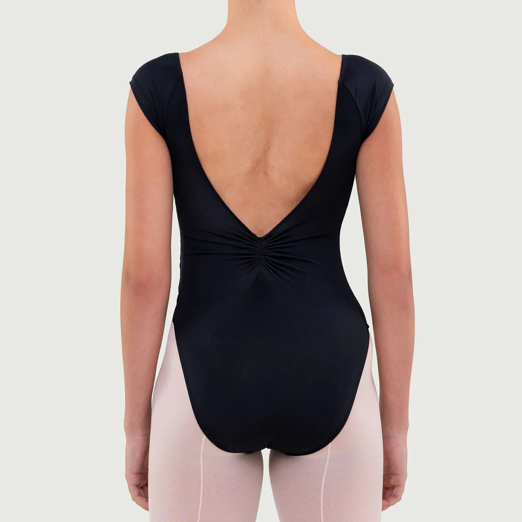 Bullet Pointe Cap Sleeve Leotard