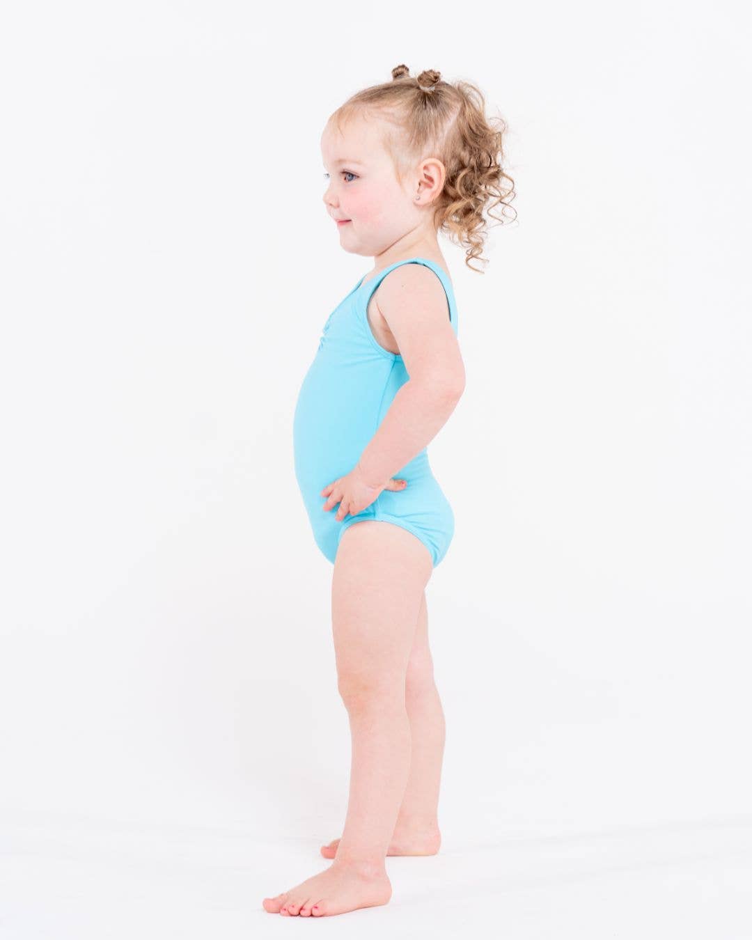 Total Dance - Essential Gathered Front Leotard - High Back