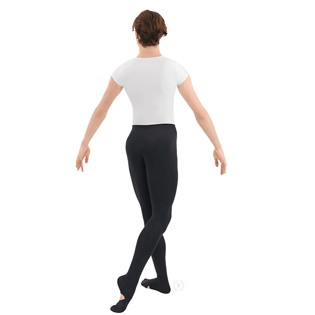 Eurotard Men's Performance Microfiber Convertible Tights