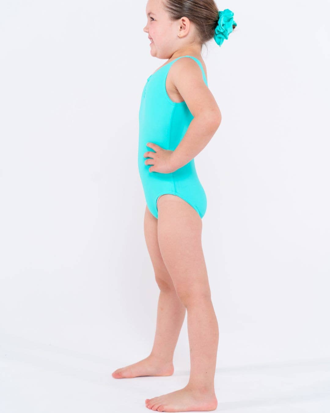 Total Dance - Essential Gathered Front Leotard - High Back
