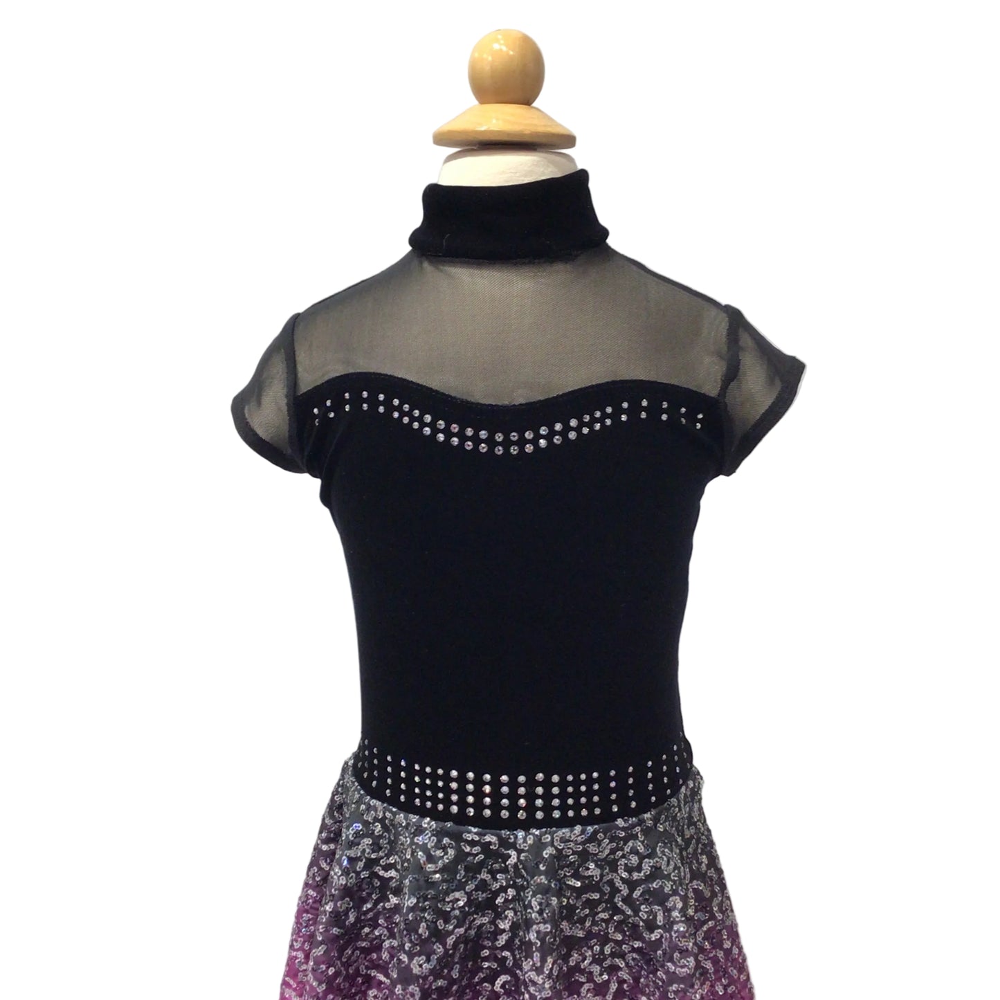 Purple and Black Dress Jazz