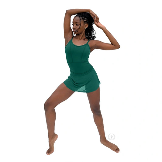 Eurotard Mircrofiber Princess Seam Empire Waist Leotard - Child