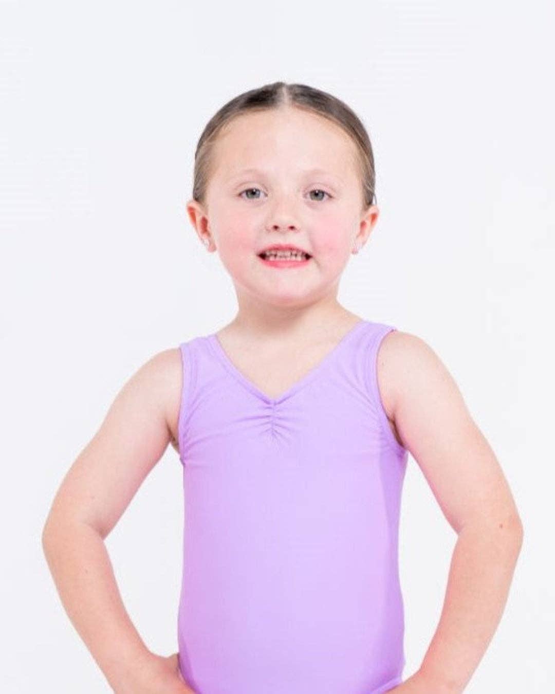 Total Dance - Essential Gathered Front Leotard - High Back