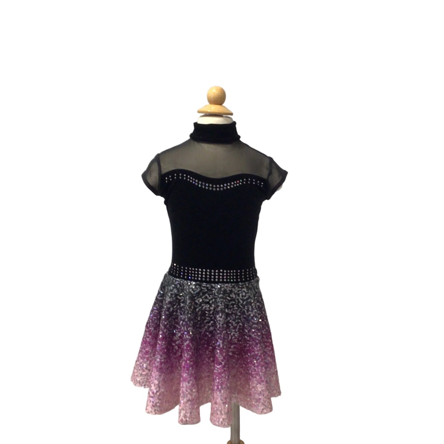 Purple and Black Dress Jazz