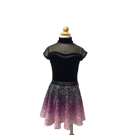 Purple and Black Dress Jazz